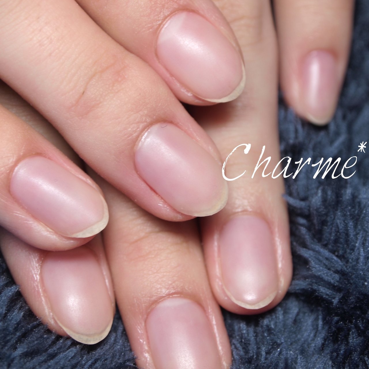 オールシーズン オフィス ハンド シンプル シースルー Charme Nailsalonのネイルデザイン No ネイルブック