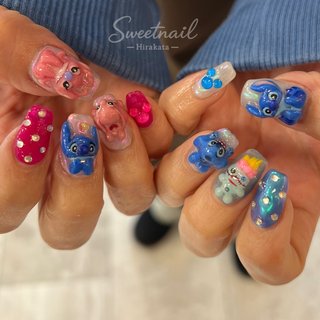 人気順｜#スティッチネイルのネイルデザイン(2ページ目)｜ネイルブック