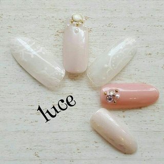 ビジュー インスタ映えのネイルデザイン 33ページ目 ネイルブック