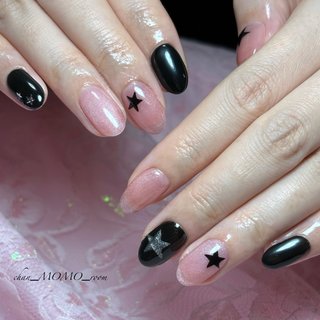 個性派/シルバー/ガラスフレンチのネイルデザイン｜ネイルブック