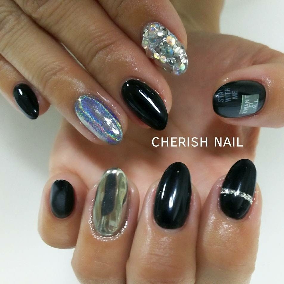 冬 オールシーズン ライブ ハンド シンプル Cherish Nailのネイルデザイン No ネイルブック