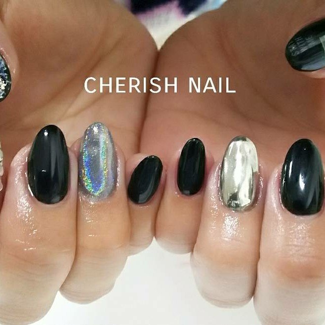 冬 オールシーズン ライブ ハンド シンプル Cherish Nailのネイルデザイン No ネイルブック