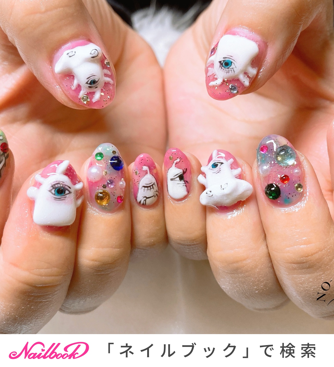 ひとつめちゃんのネイルデザイン｜ネイルブック