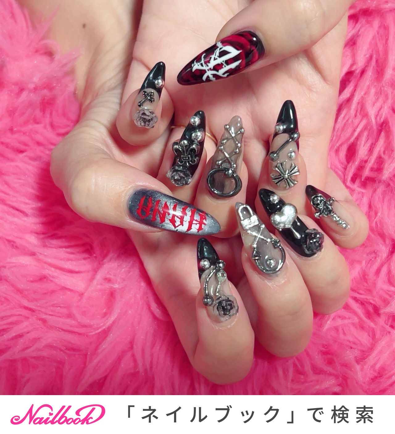 N‪‪☺︎‬vi's nailのネイルデザイン[No.9882732]｜ネイルブック‬