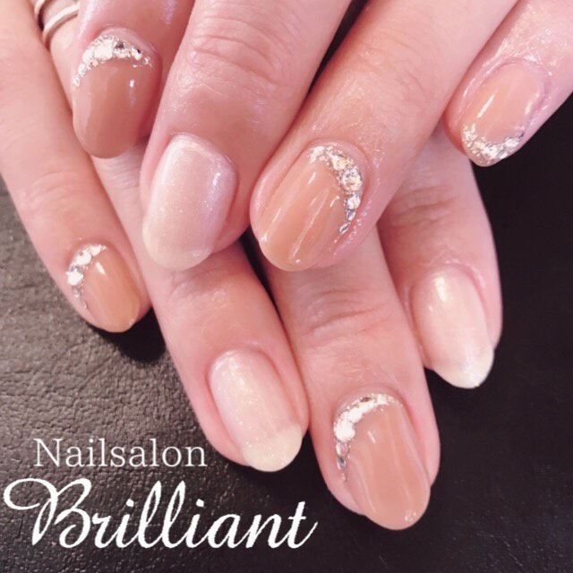 春 オールシーズン オフィス デート ハンド Nailsalonbrilliantのネイルデザイン No ネイルブック