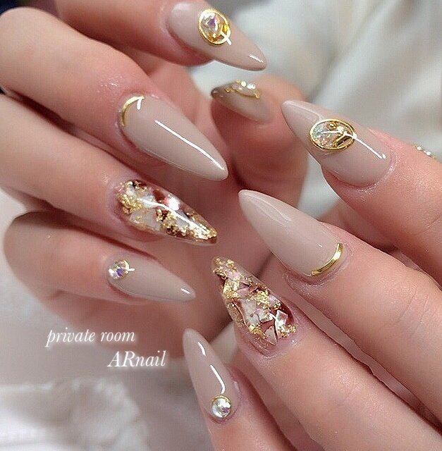 オフィス デート 女子会 ハンド ホログラム Nail Akiのネイルデザイン No ネイルブック