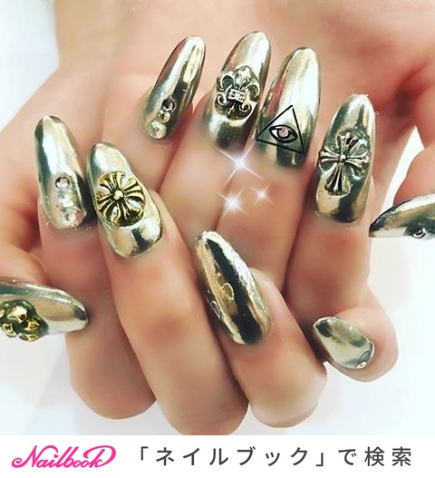 人気順｜#クロムハーツネイルのネイルデザイン(54ページ目