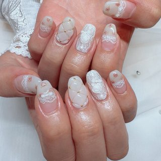 ワンホンネイル(ワンホン/中国ネイル/中華ネイル)/#薔薇ネイルのネイル