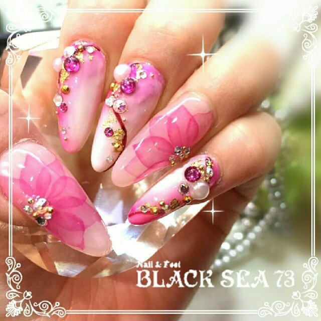 Nail Foot Black Sea73 ブラックシー 新潟のネイルサロン ネイルブック