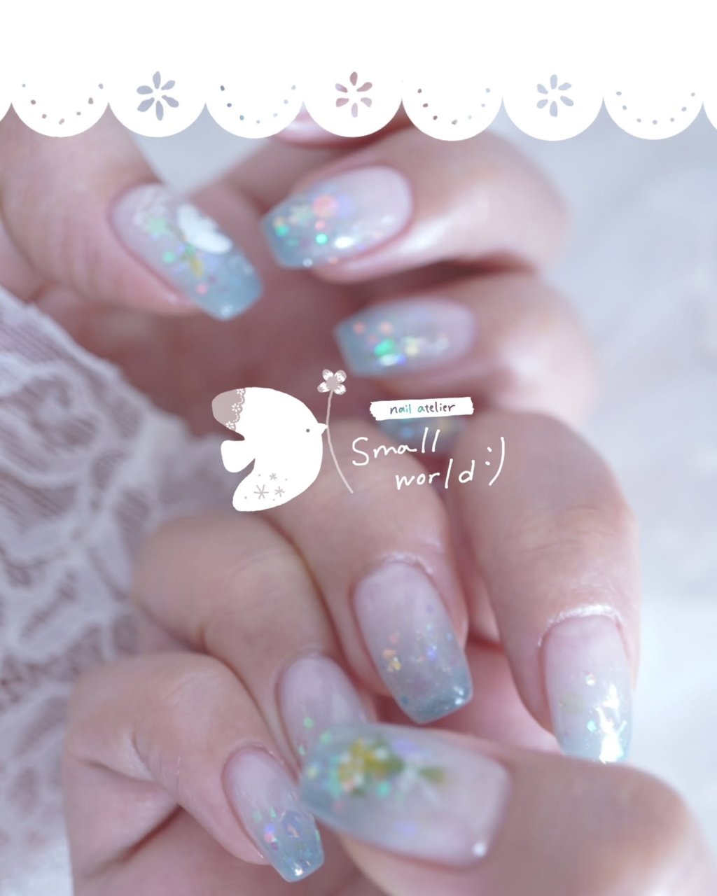 個性派 - saki : ) nail atelier small worldのネイルデザイン[No