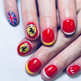 f1ネイルのネイルデザイン｜ネイルブック