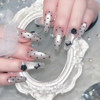人気順｜ドット(水玉)/バラのネイルのネイルデザイン｜ネイルブック