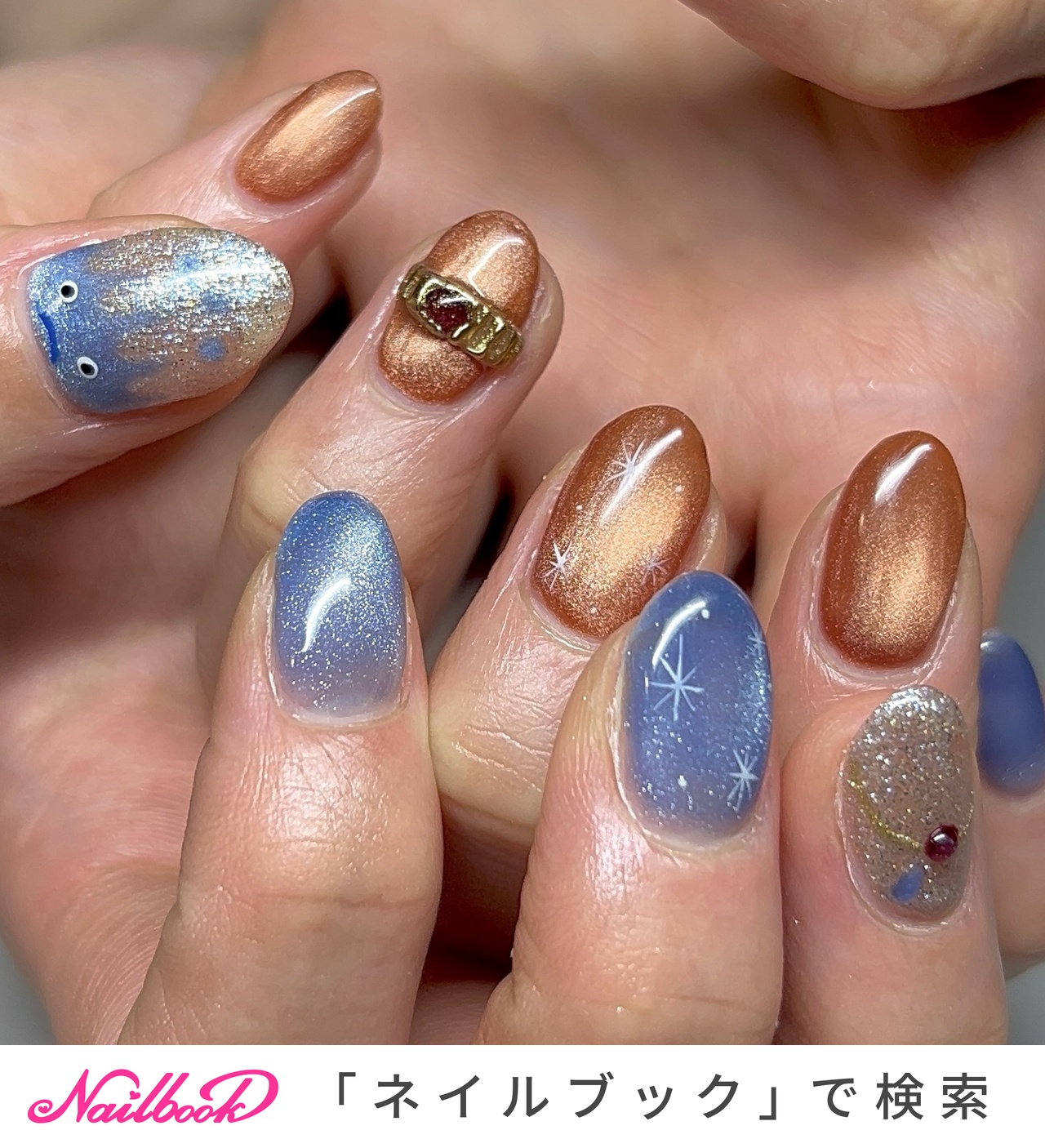 おすすめ順｜#カルシファーのネイルデザイン｜ネイルブック