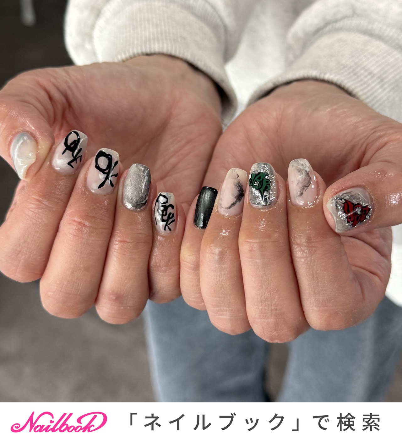 2026年】新着順｜#ワンオクロックのネイルデザイン｜ネイルブック