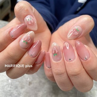 モモネイルのネイルデザイン｜ネイルブック