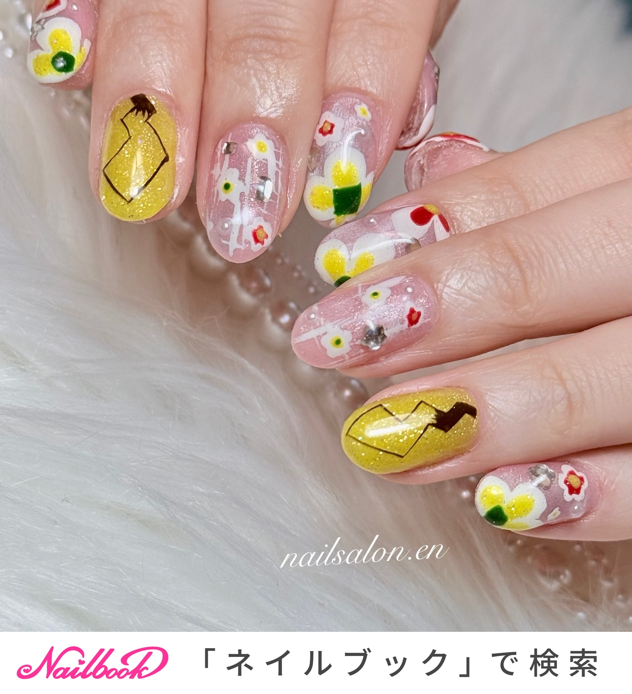 おすすめ順｜#ピカチュウネイルのネイルデザイン｜ネイルブック