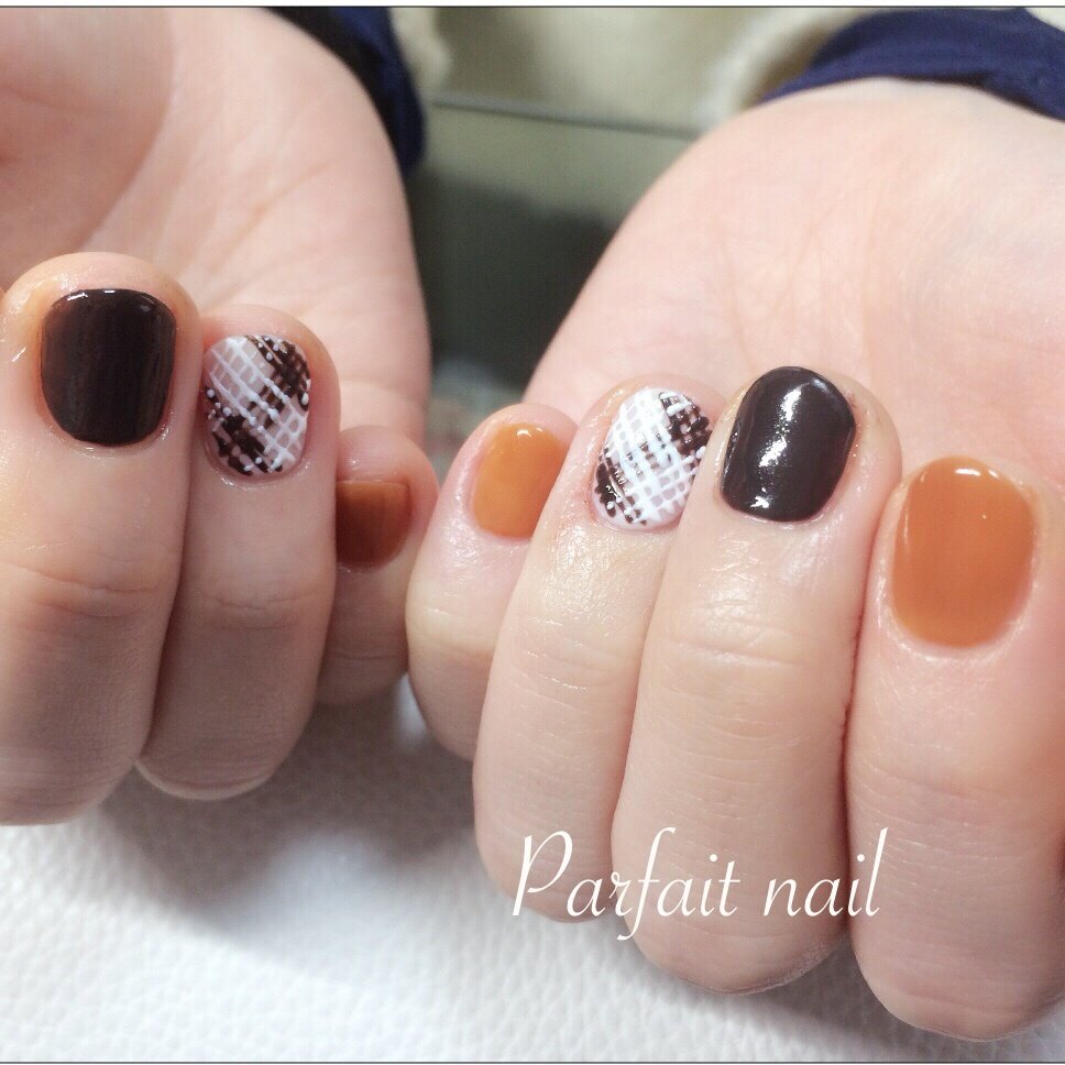 冬 バレンタイン デート 女子会 ハンド 八戸市parfaitnailのネイル