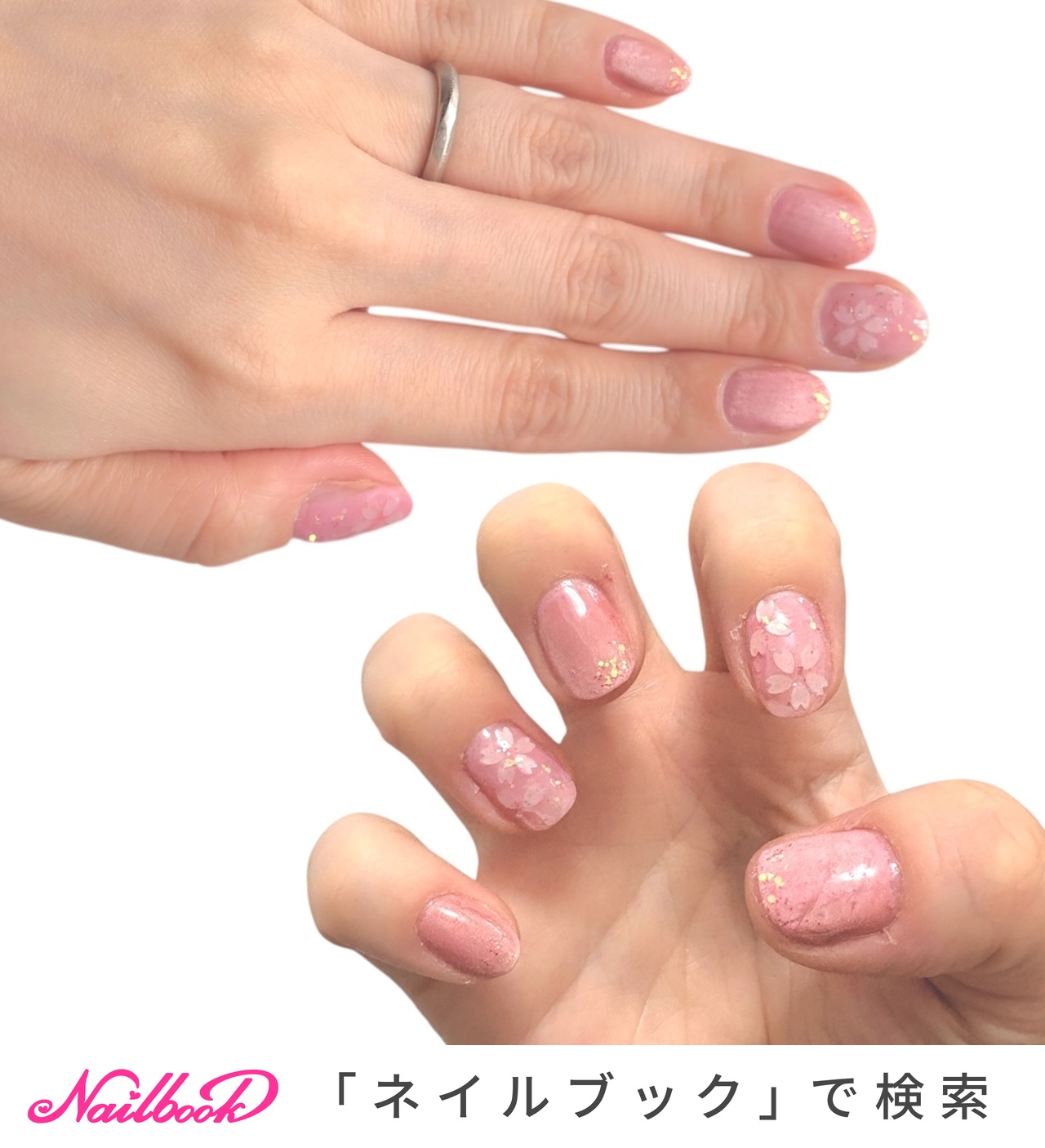春/#セルフジェルネイルのネイルデザイン｜ネイルブック