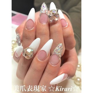 先端埋めつくしのネイルデザイン｜ネイルブック