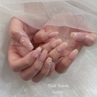 ミラーネイル(ミラー)/＃ピンクベージュのネイルデザイン｜ネイルブック