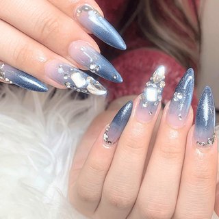 ステンドグラス/マグネットのネイルデザイン｜ネイルブック