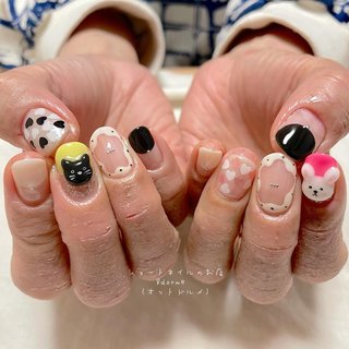 ウサギネイルのネイルデザイン｜ネイルブック