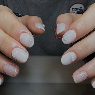 ホワイトワンカラー ホワイトワンカラーのネイルデザイン｜ネイルブック