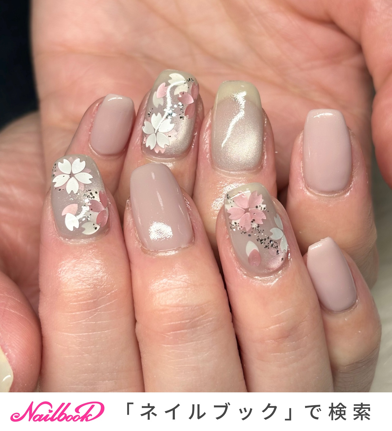 2026年】新着順｜#桜ホロのネイルデザイン｜ネイルブック