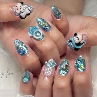 スパークリングジュビリーネイルのネイルデザイン｜ネイルブック