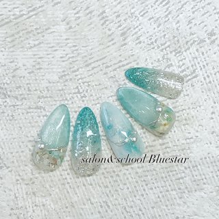 人気順｜マグネット/ターコイズのネイルデザイン｜ネイルブック