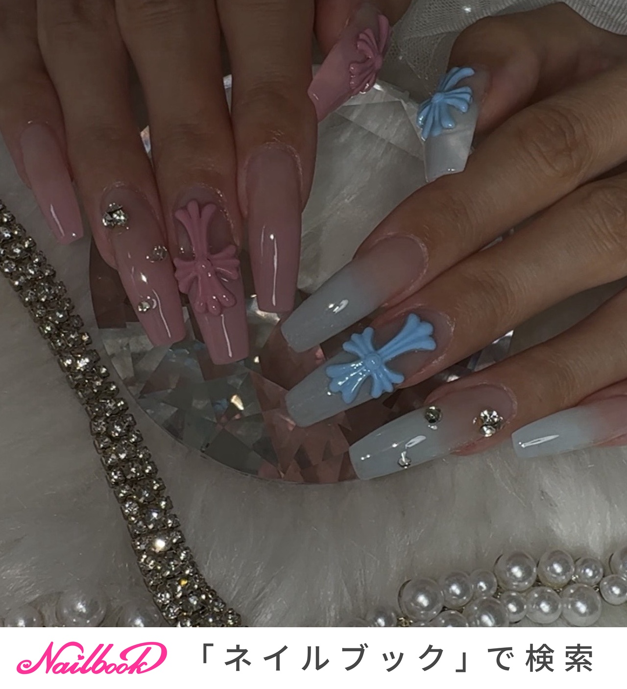 クロムモールドのネイルデザイン｜ネイルブック