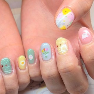 うさぎネイルのネイルデザイン｜ネイルブック