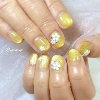 ネイルケア ネイルチップ オーダー ピスタチオ サンディ 花柄