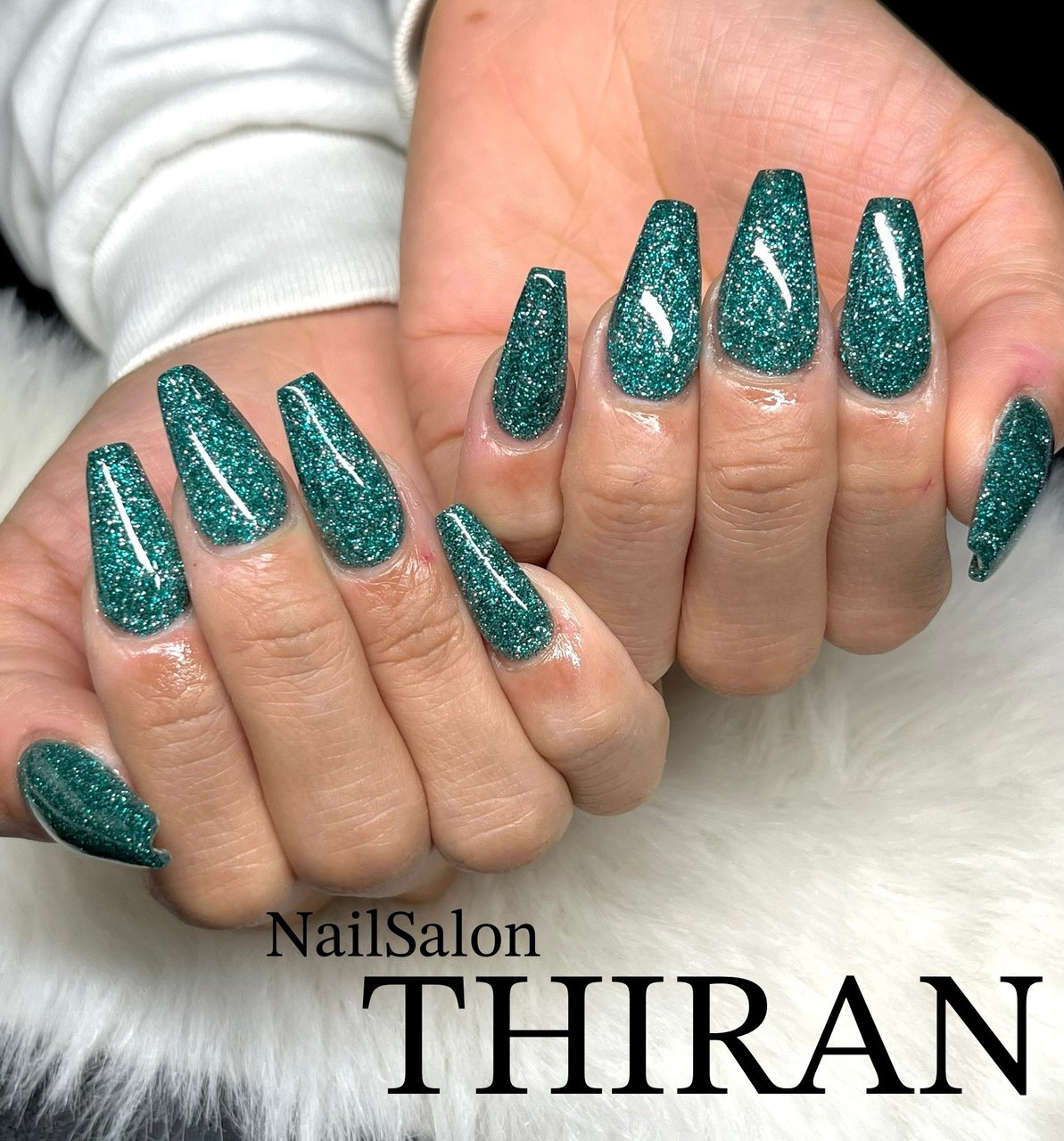 オールシーズン/ハンド/ラメ/ワンカラー/キラキラ - nailsalon_thiran