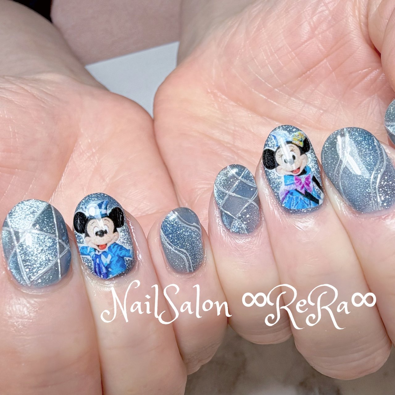 手が綺麗に見えるネイル/春/夏/ハンド/マグネット - NailSalon ∞ReRa 