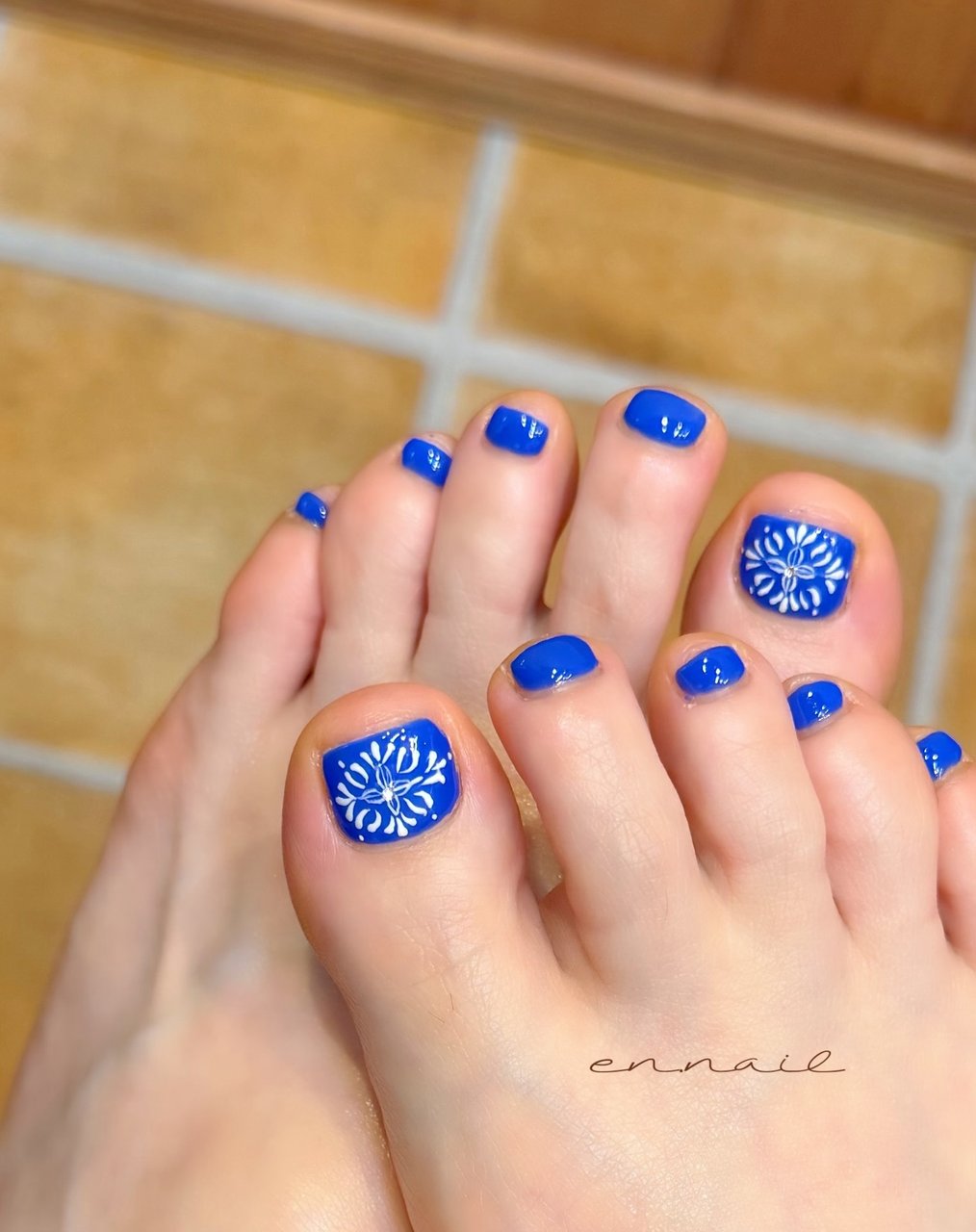 フットネイルステージ ※引き取り限定(徳島県) フット - en. nailのネイルデザイン[No.9922104]｜ネイルブック