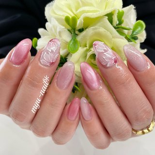 おすすめ順｜卒業式/桜/マグネットネイルのネイルデザイン｜ネイルブック