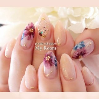 人気順 フラワー ブローチのネイルデザイン ネイルブック