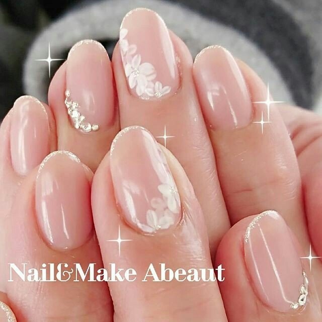 オールシーズン バレンタイン ブライダル デート ハンド Nail Makeabeaut ｱﾋﾞｭｰﾄ のネイルデザイン No ネイルブック