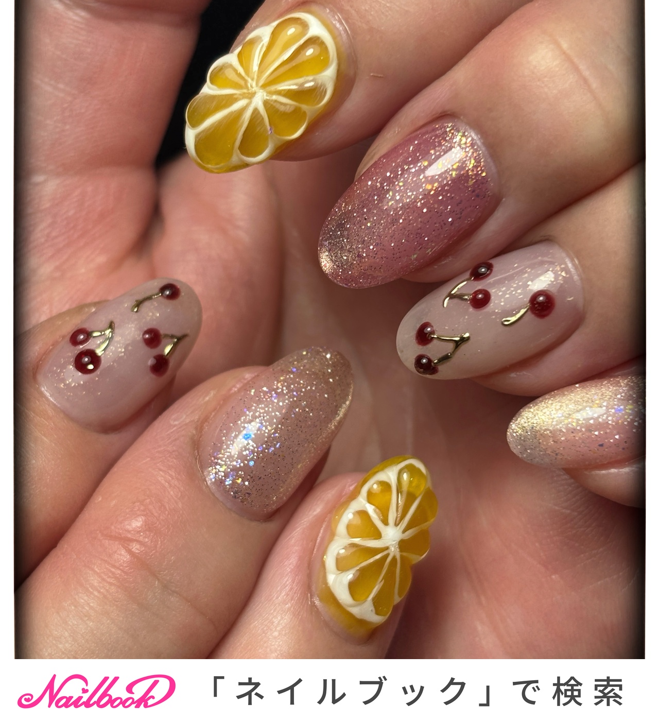 レモンのネイルデザイン｜ネイルブック