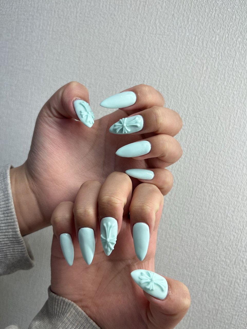 ネイルデザイン確認用 手が綺麗に見えるネイル/春/リゾート/デート/蝶々 - Az NAIL ゆき＊の