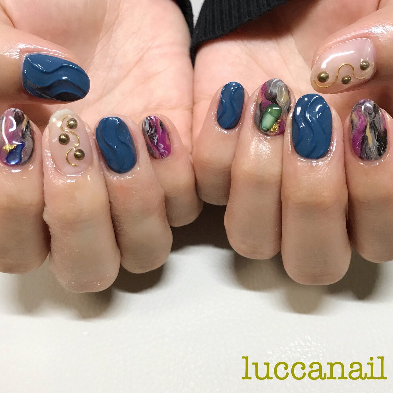 オールシーズン 旅行 パーティー 女子会 ハンド Luccanailのネイルデザイン No ネイルブック