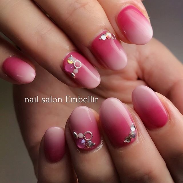 グラデーション ワンカラー Nail Salon Embellirのネイルデザイン No ネイルブック