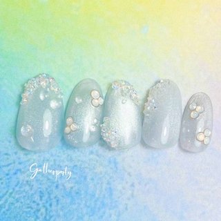ワンホンネイル(ワンホン/中国ネイル/中華ネイル)/#ピクシーネイルの