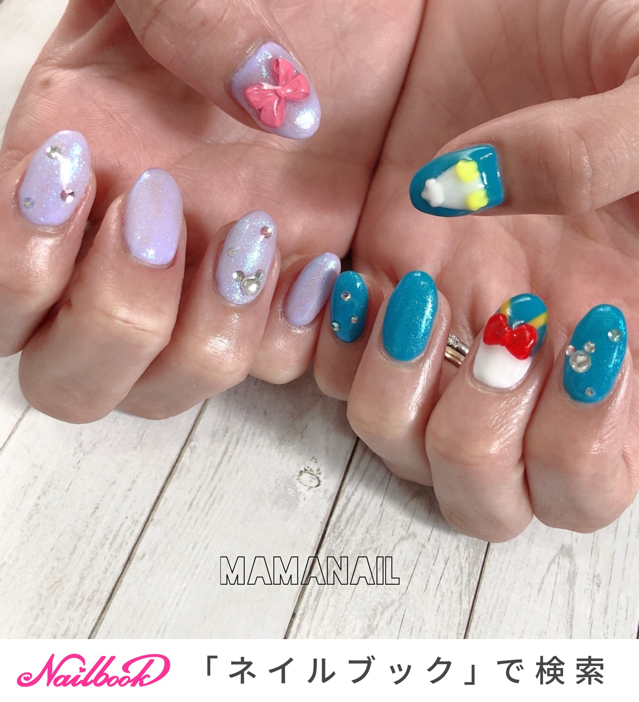 ドナルドのネイルデザイン｜ネイルブック