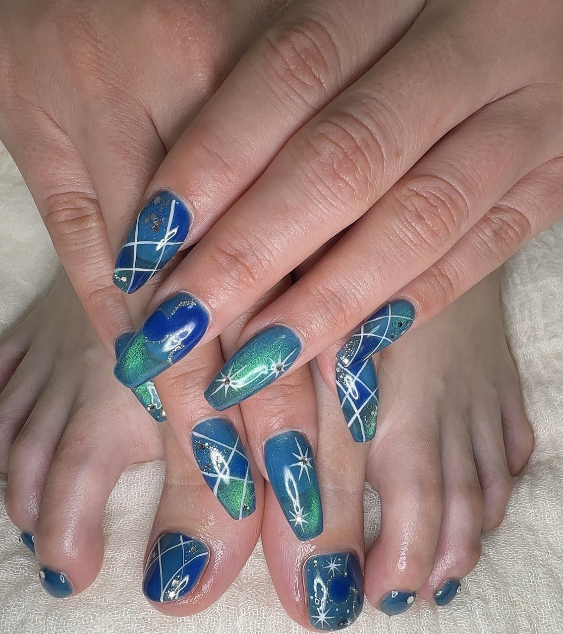 旅行/推し活/ハンド/マグネット/ロング - nailsalon Gerbera | 広島中