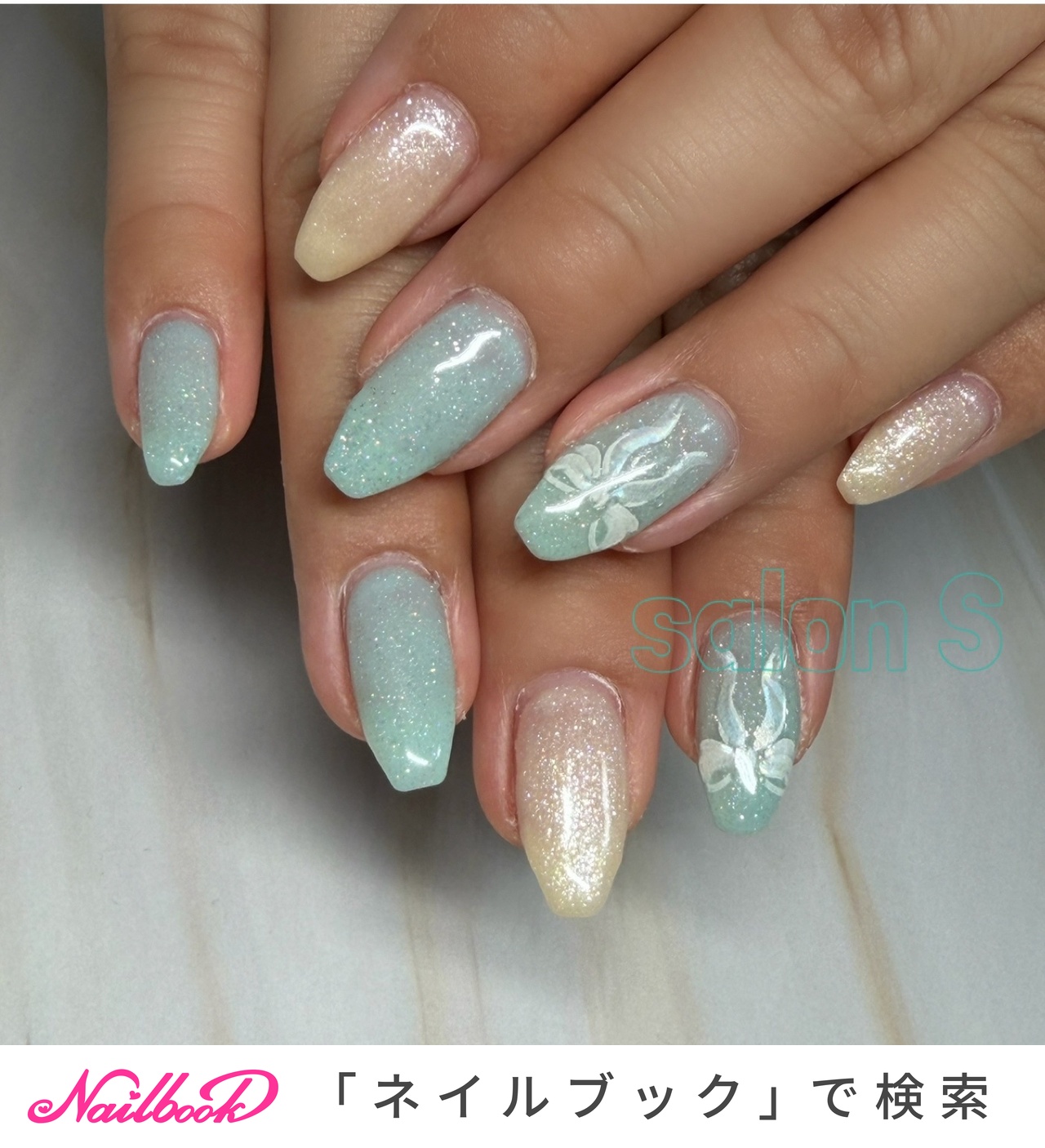 入学式/梅雨/七夕/オフィス/ハンド - salonS・402のネイルデザイン[No