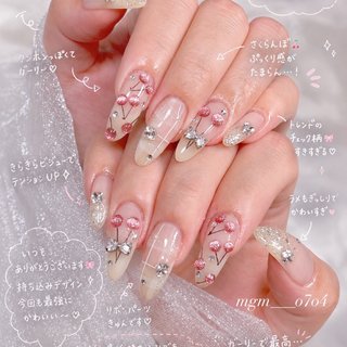 ワンホンネイル(ワンホン/中国ネイル/中華ネイル)/#推し活のネイル