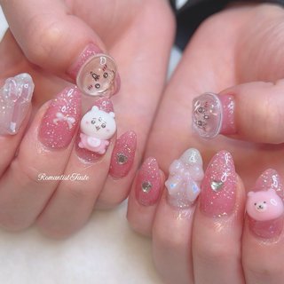 3D/ジェルネイル/#ちいかわネイルのネイルデザイン｜ネイルブック