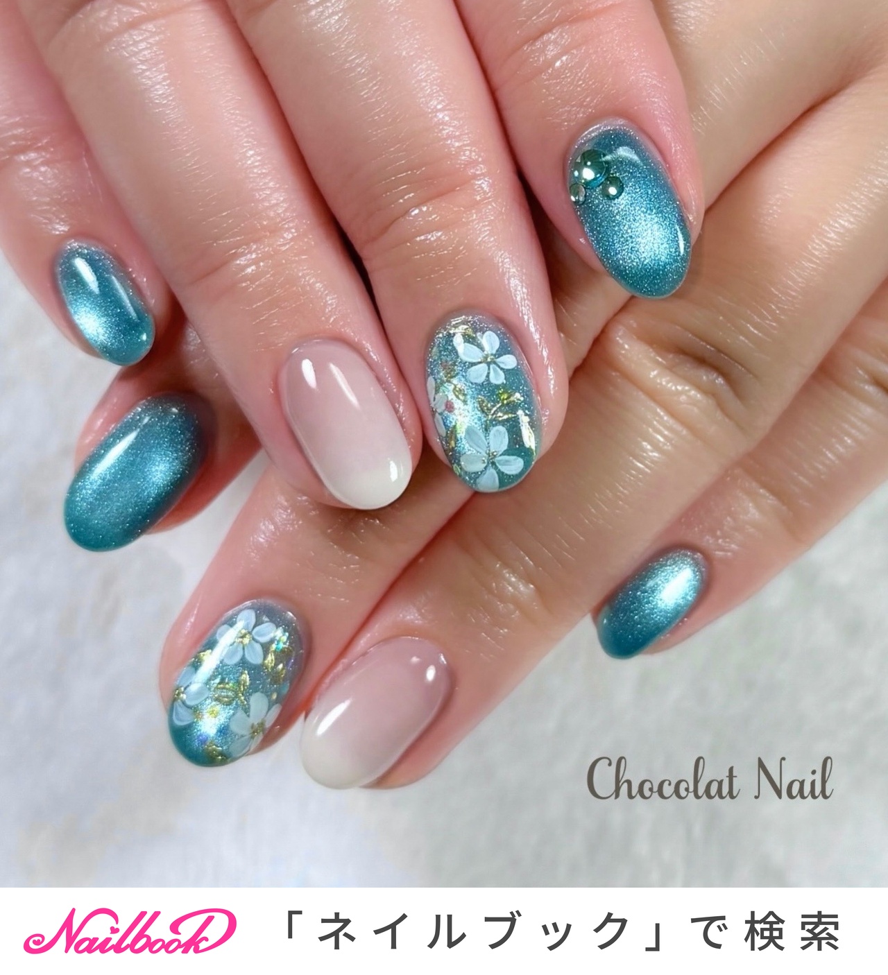 ハンド/マグネット/ジェルネイル - Chocolat Nail/大阪堀江のネイル